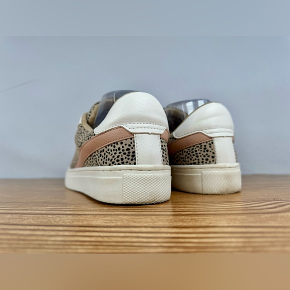 Women’s Universal Threads Brittin Leopard Print Lace Up Shoes Sneakers Size 8.5 - Picture 6 of 9